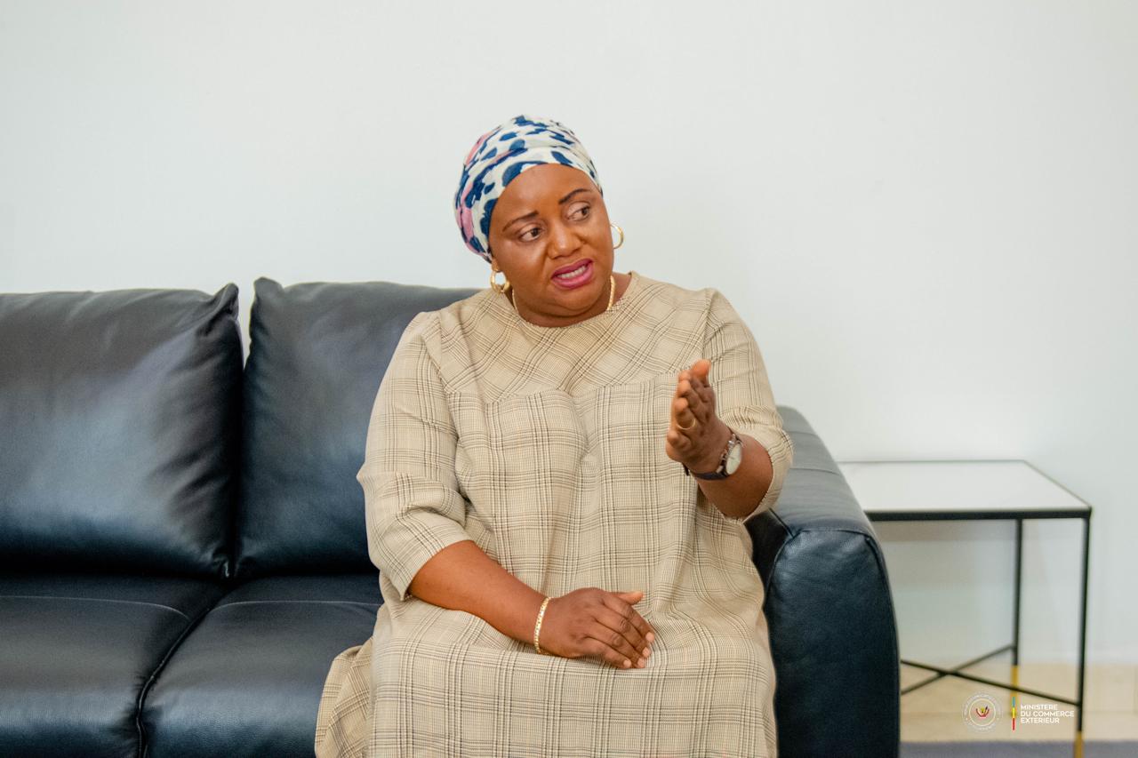 Mme Julienne Safi Kandolo, Coordonnatrice Nationale de la CTM+